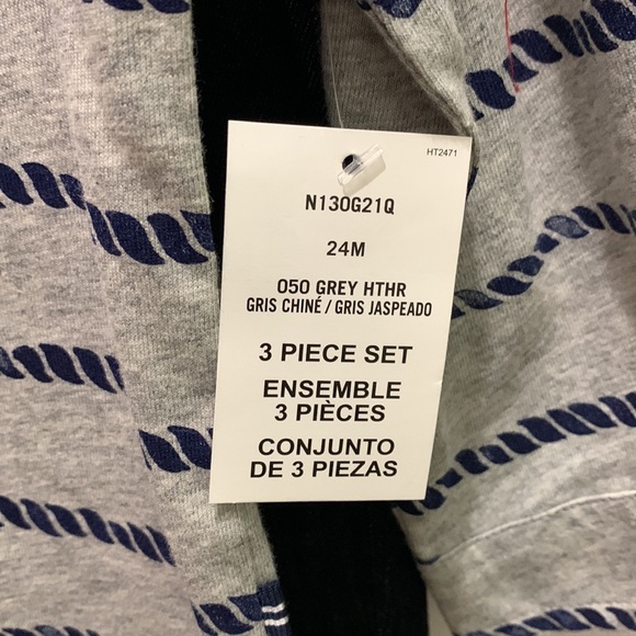 24M Nautica 3-Piece Woven Pant Set - Picture 4 of 5